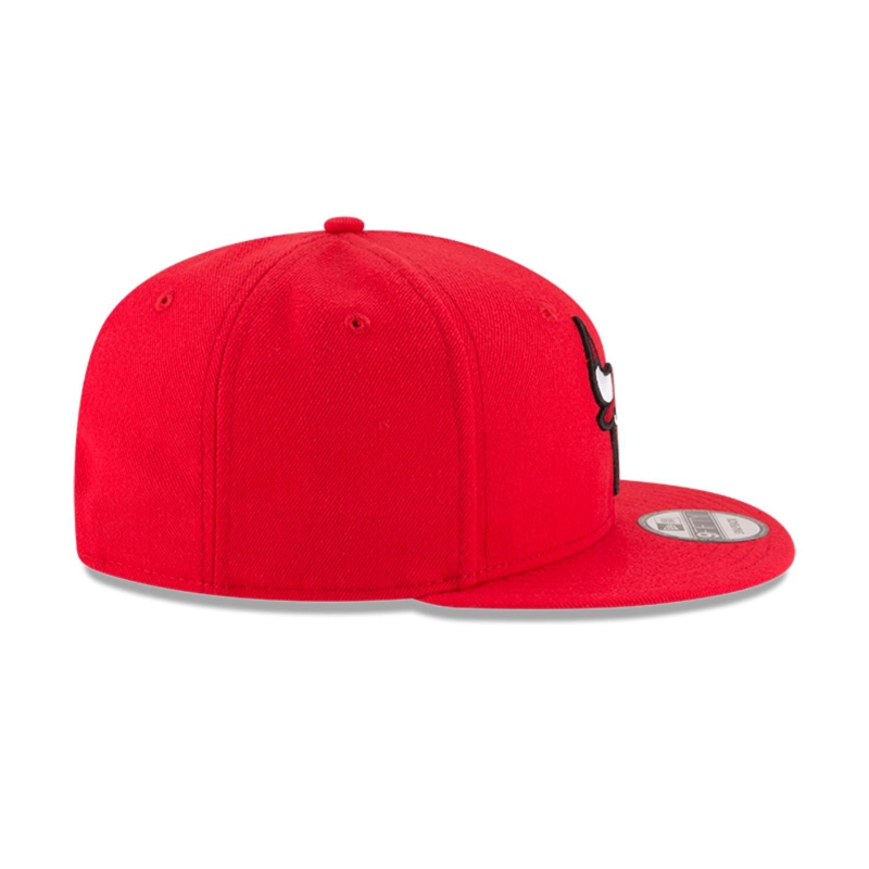GORRA NEW ERA ROJO 9FIFTY CHICAGO BULLS NBA OTC - 5