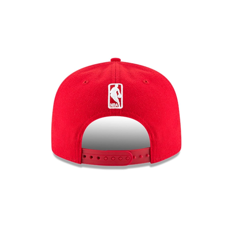 GORRA NEW ERA ROJO 9FIFTY CHICAGO BULLS NBA OTC - 6