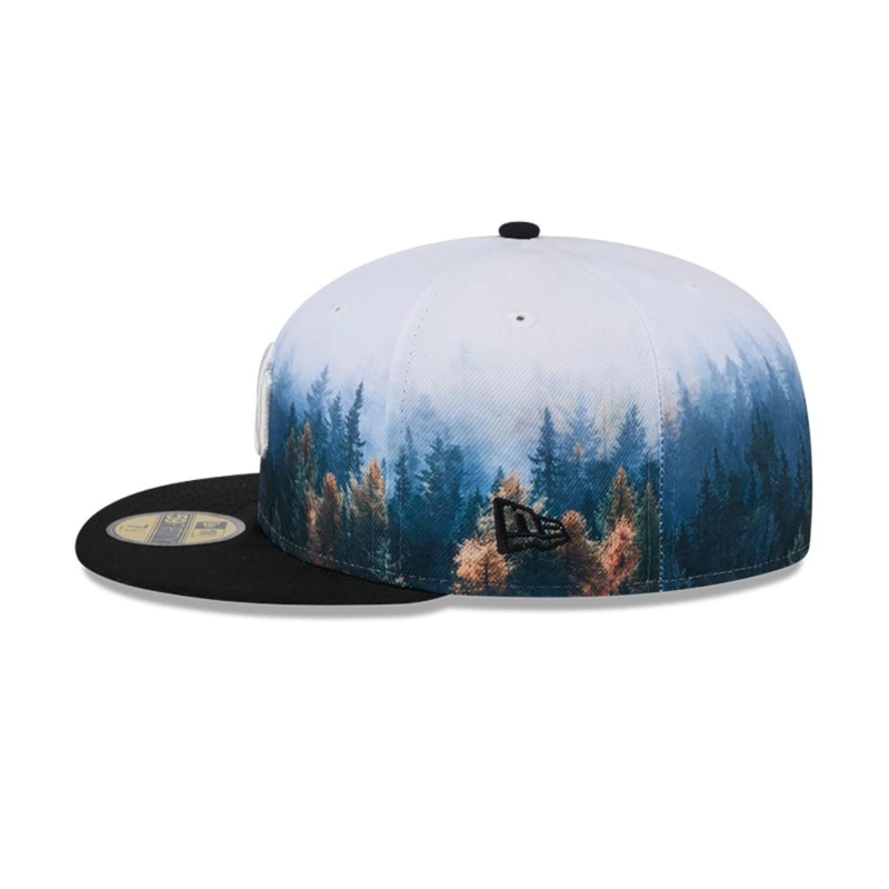 GORRA NEW ERA NEGRO 59FIFTY NEW YORK YANKEES MLB PHOTOREAL BLACK - 5