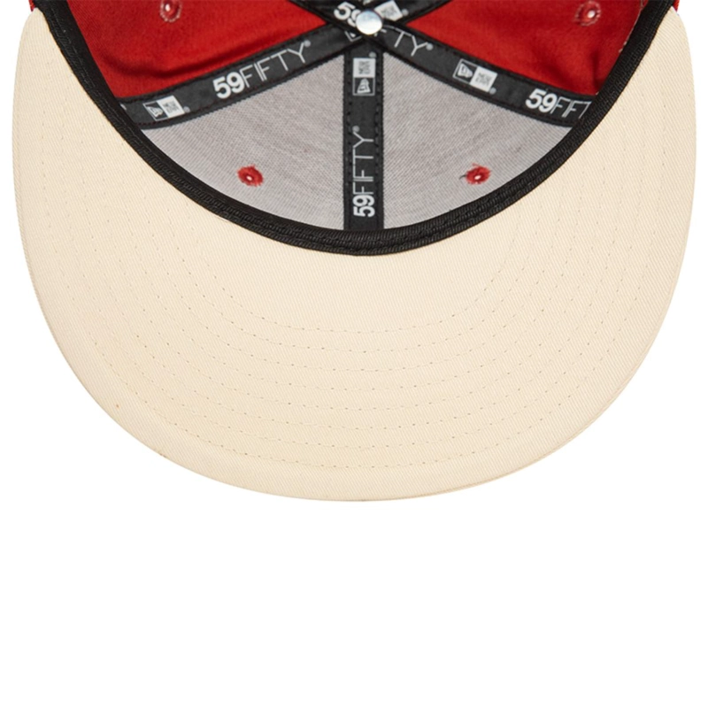 GORRA NEW ERA NARANJO 59FIFTY OAKLAND ATHLETICS MLB COLOR BLOCK COPPER - 6