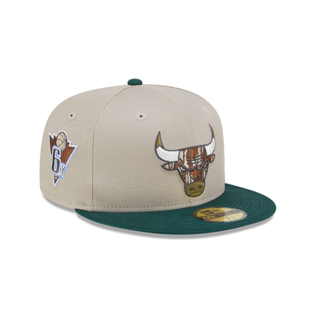 GORRA CHICAGO BULLS NBA 59FIFTY TREE BARK FILL GREY NEW ERA - 1