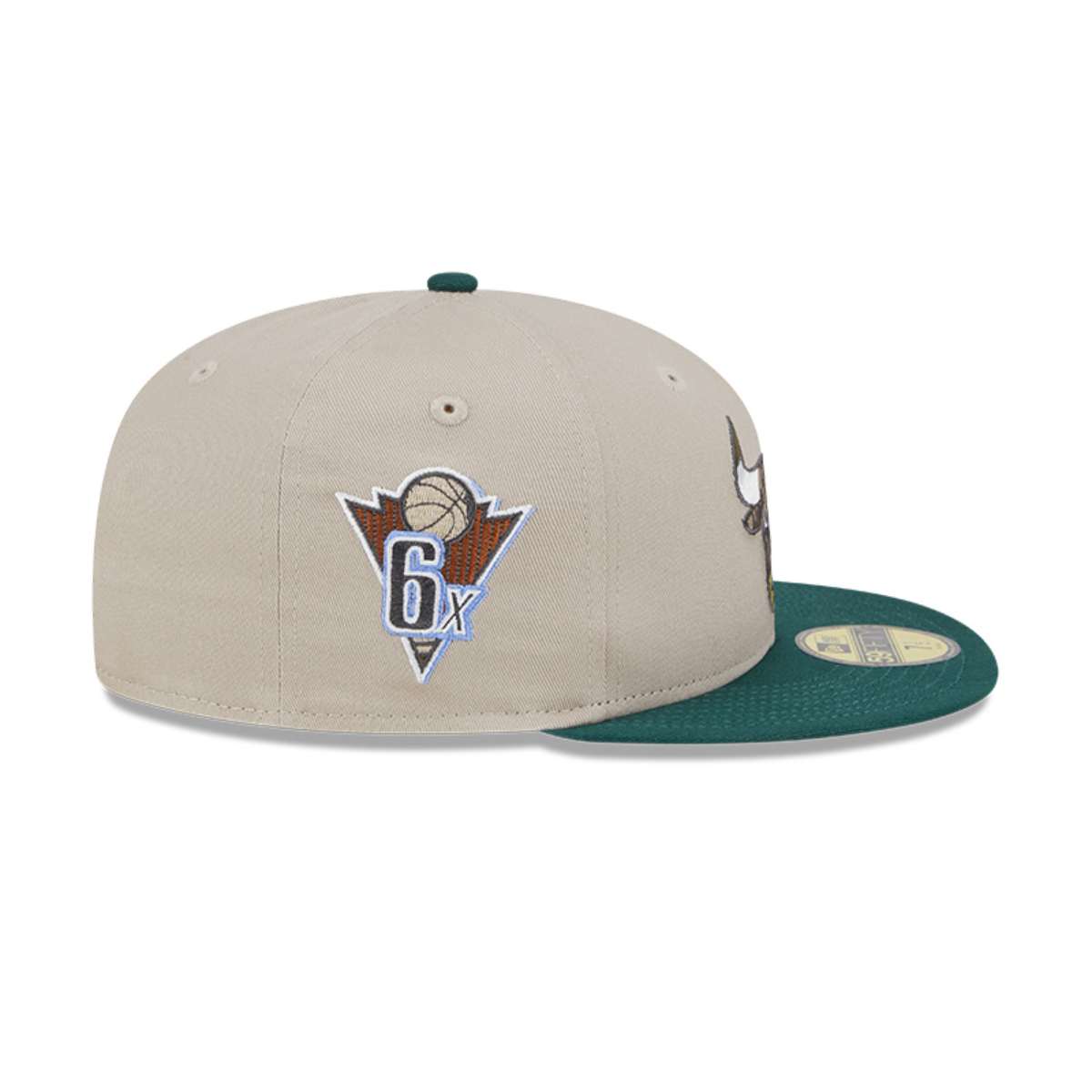 GORRA CHICAGO BULLS NBA 59FIFTY TREE BARK FILL GREY NEW ERA - 3