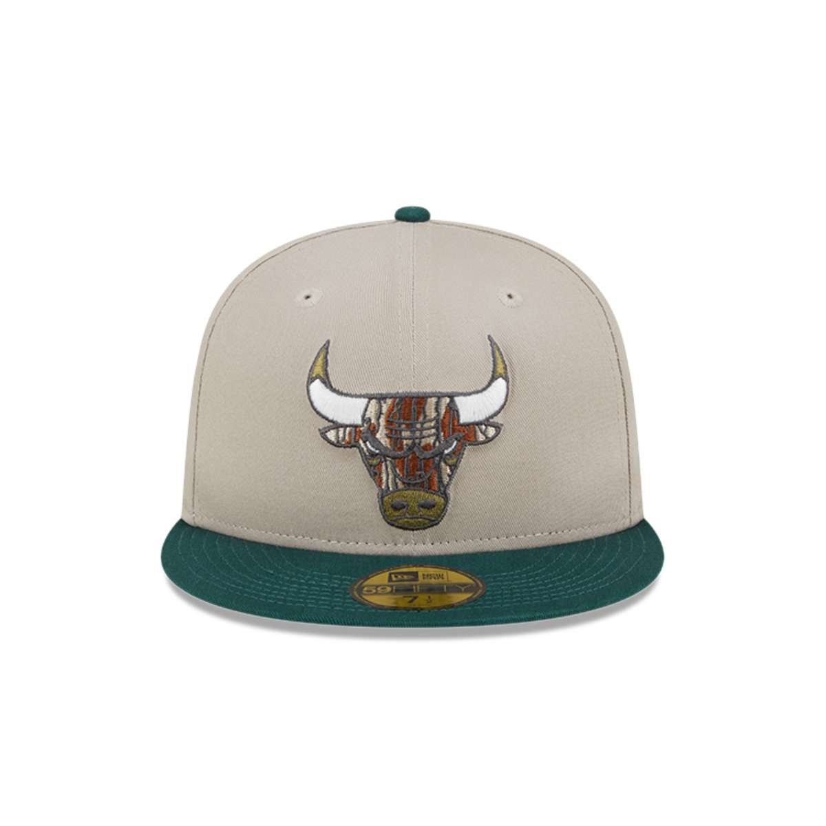 GORRA CHICAGO BULLS NBA 59FIFTY TREE BARK FILL GREY NEW ERA - 4