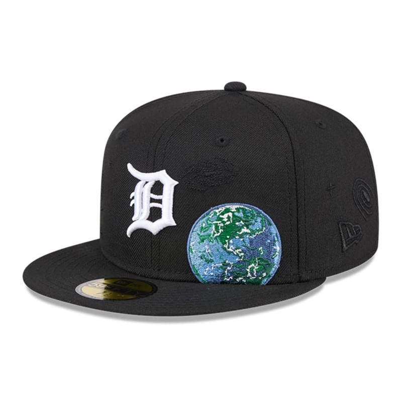 GORRA 59FIFTY DETROIT TIGERS MLB NEW ERA GLOBAL BLACK - 1
