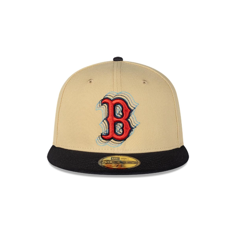 GORRA 59FIFTY BOSTON ROJO SOX MLB PACK ILLUSION DORADO - 3