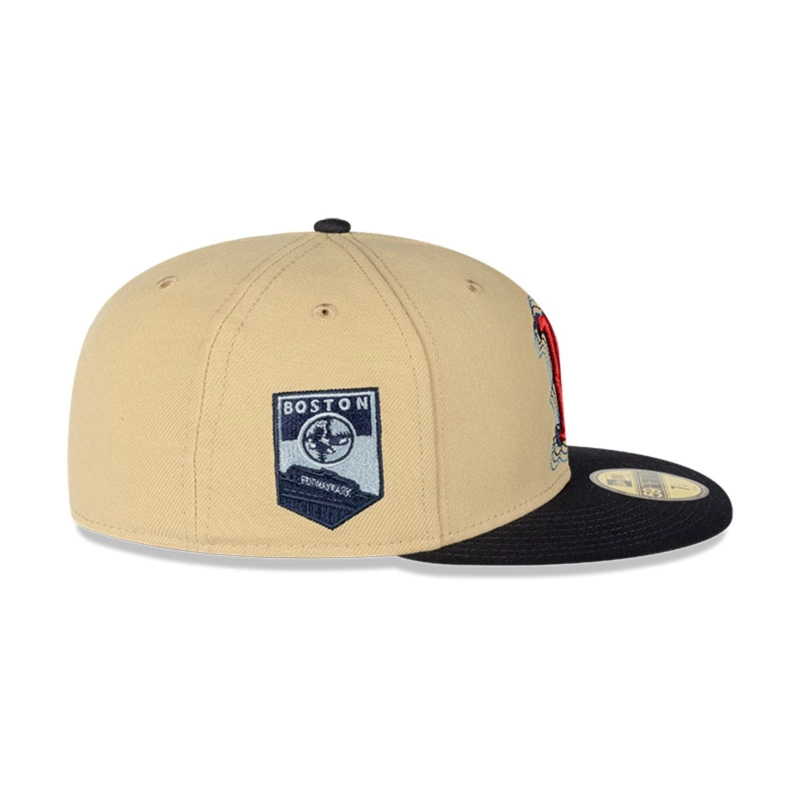 GORRA 59FIFTY BOSTON ROJO SOX MLB PACK ILLUSION DORADO - 4