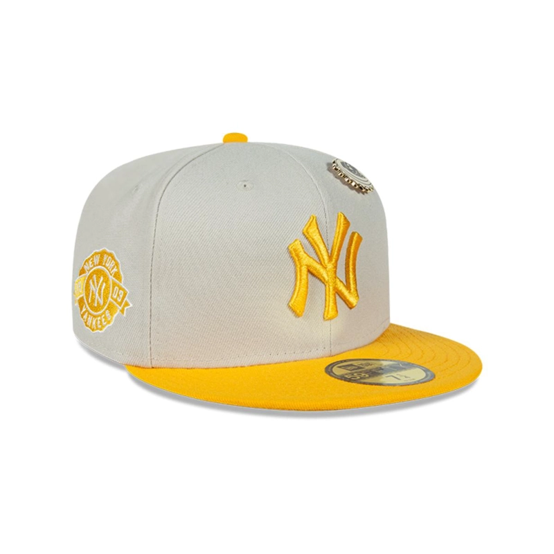 GORRA 59FIFTY NEW YORK YANKEES MLB BEER PACK AMARILLO - 1