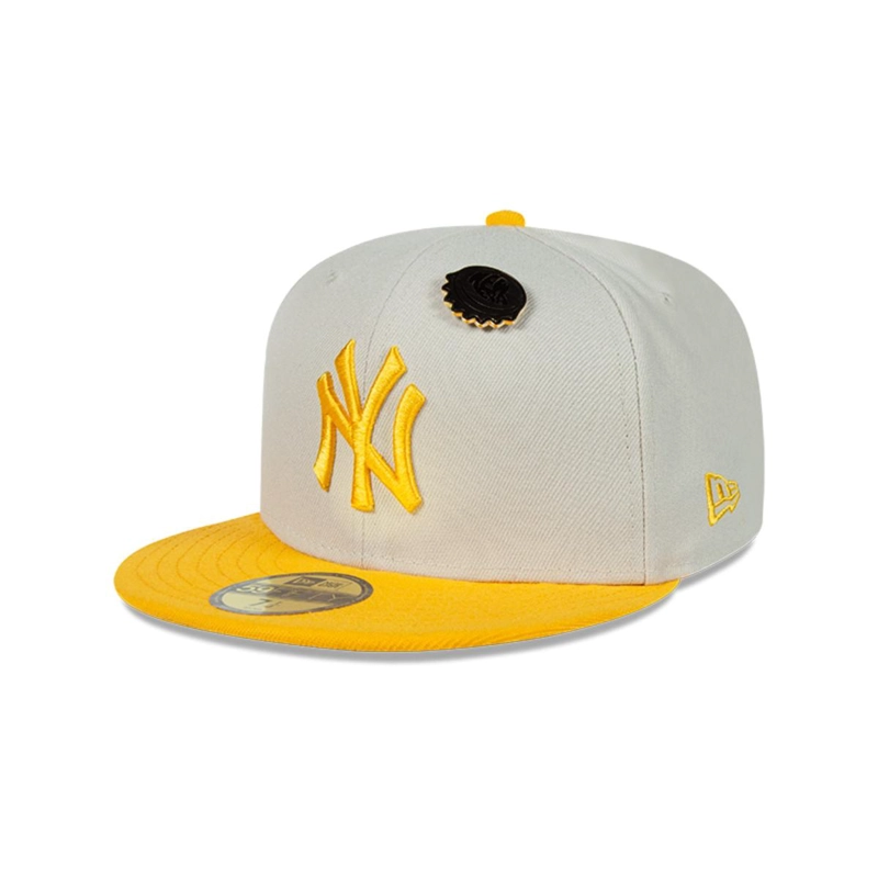 GORRA 59FIFTY NEW YORK YANKEES MLB BEER PACK AMARILLO - 2