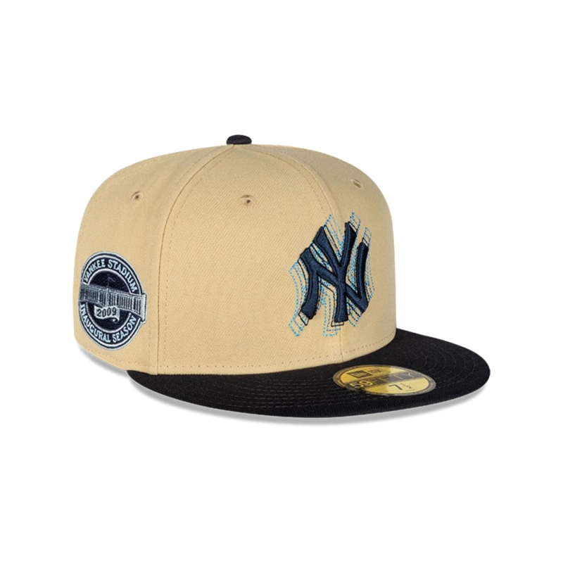 GORRA 59FIFTY NEW YORK YANKEES MLB PACK ILLUSION DORADO - 1