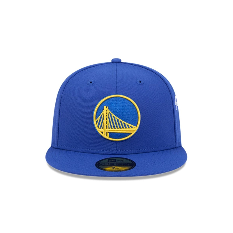 GORRA 59FIFTY GOLDEN STATE WARRIORS NBA TEAM VERBIAGE BLUE - 3