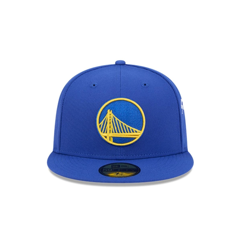 GORRA 59FIFTY GOLDEN STATE WARRIORS NBA TEAM VERBIAGE BLUE - 3