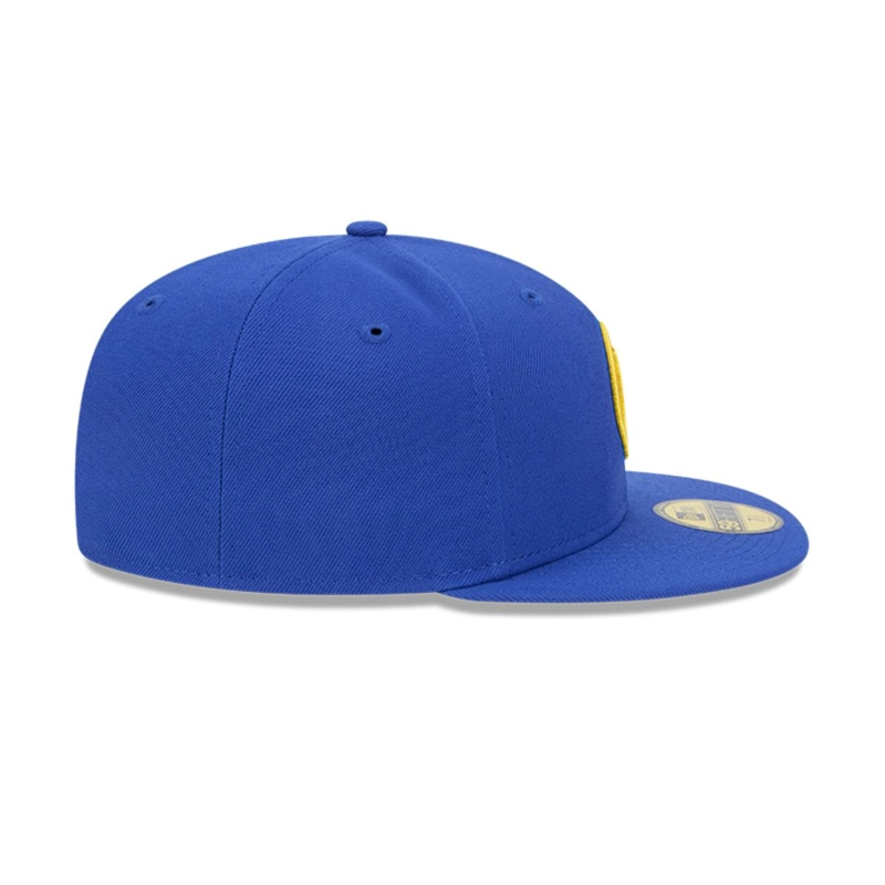 GORRA 59FIFTY GOLDEN STATE WARRIORS NBA TEAM VERBIAGE BLUE - 5
