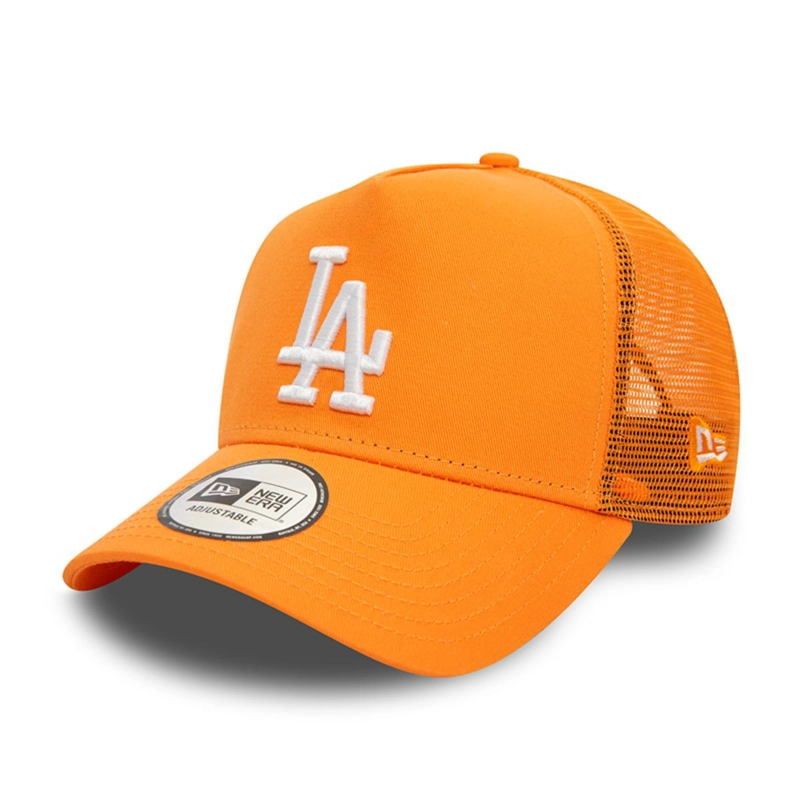 GORRA 9FORTY LOS ANGELES DODGERS MLB LEAGUE ESSENTIALS ORANGE - 1