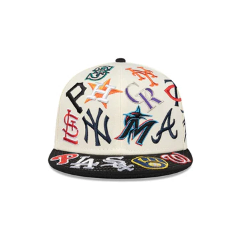 GORRA 9FIFTY PROPERTIES ALL OVER MLB ALL OVER WHITE - 3
