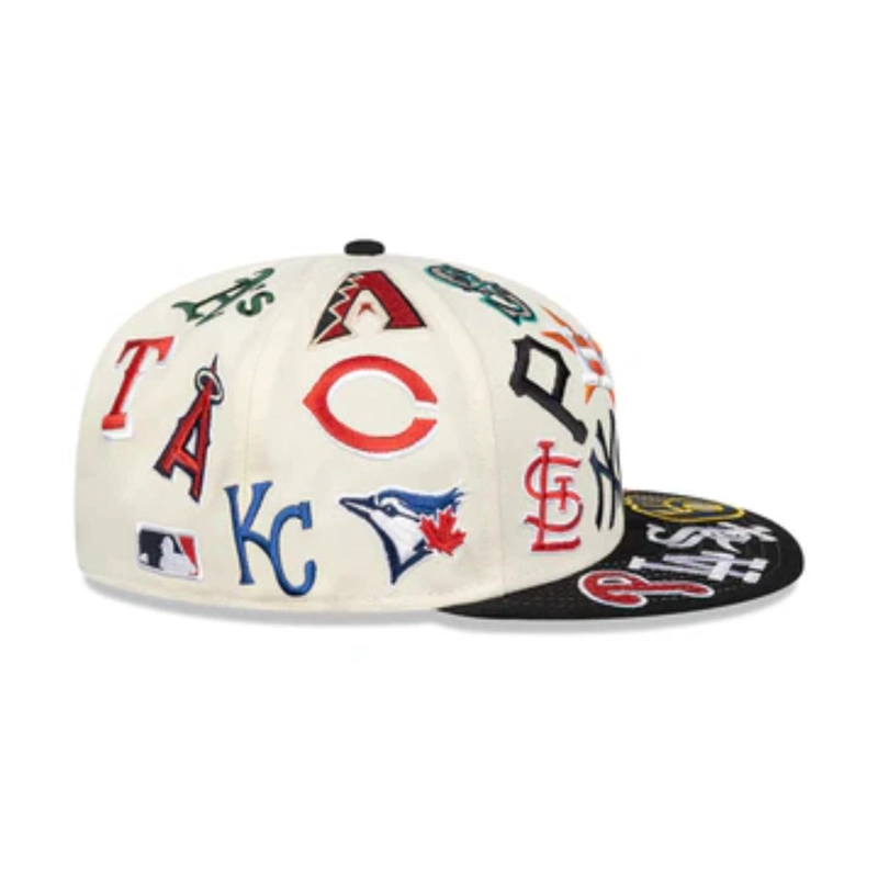 GORRA 9FIFTY PROPERTIES ALL OVER MLB ALL OVER WHITE - 4