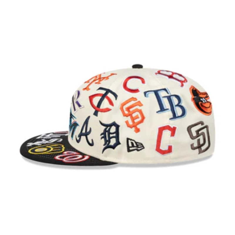 GORRA 9FIFTY PROPERTIES ALL OVER MLB ALL OVER WHITE - 5