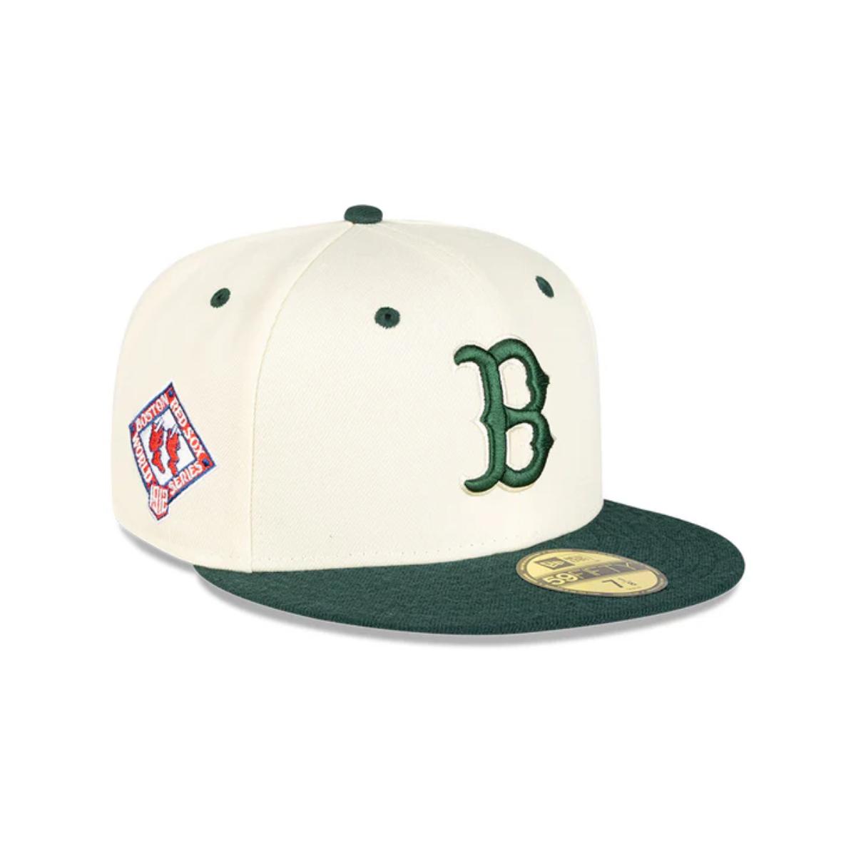 GORRA 59FIFTY BOSTON ROJO SOX MLB WOOL VISOR NEGRO - 1