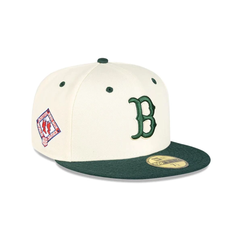 GORRA 59FIFTY BOSTON ROJO SOX MLB WOOL VISOR NEGRO - 1