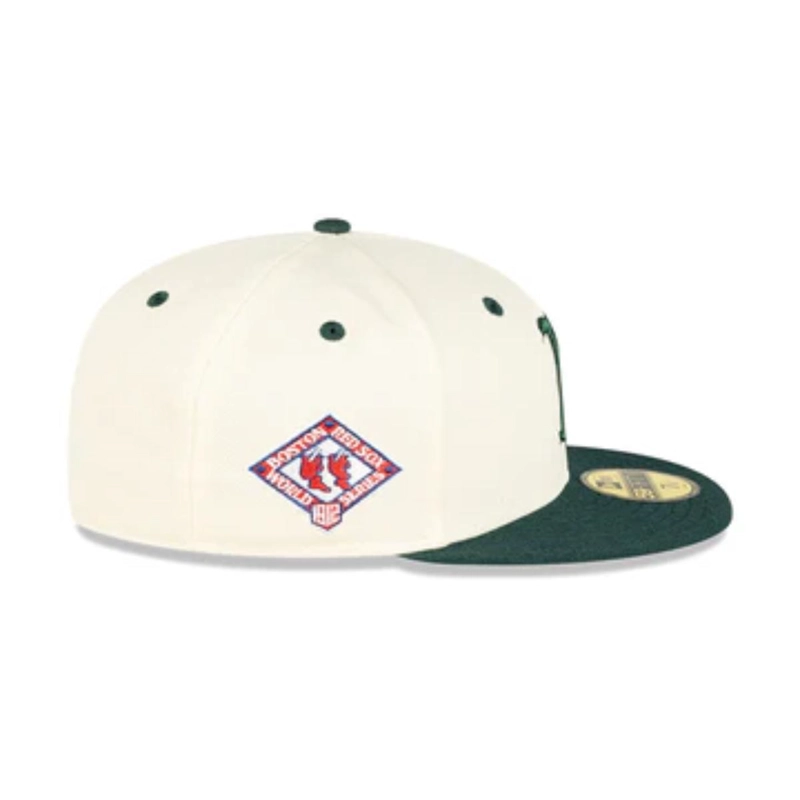 GORRA 59FIFTY BOSTON ROJO SOX MLB WOOL VISOR NEGRO - 4