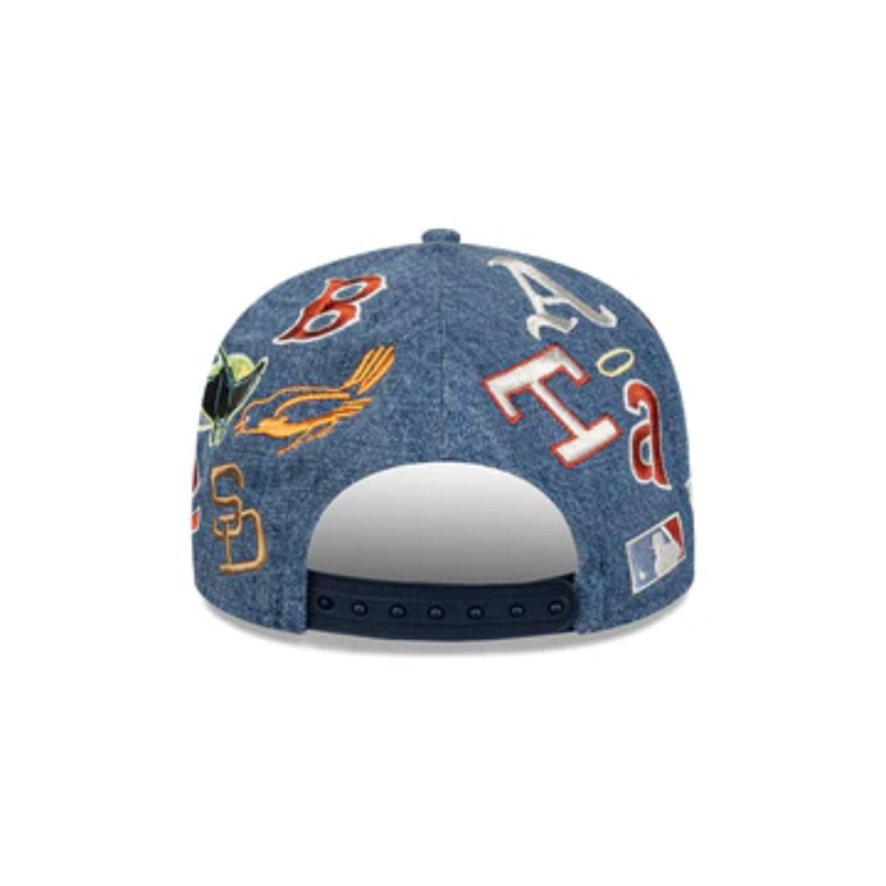 GORRA 9FIFTY PROPERTIES ALL OVER MLB ALL OVER BLUE - 6