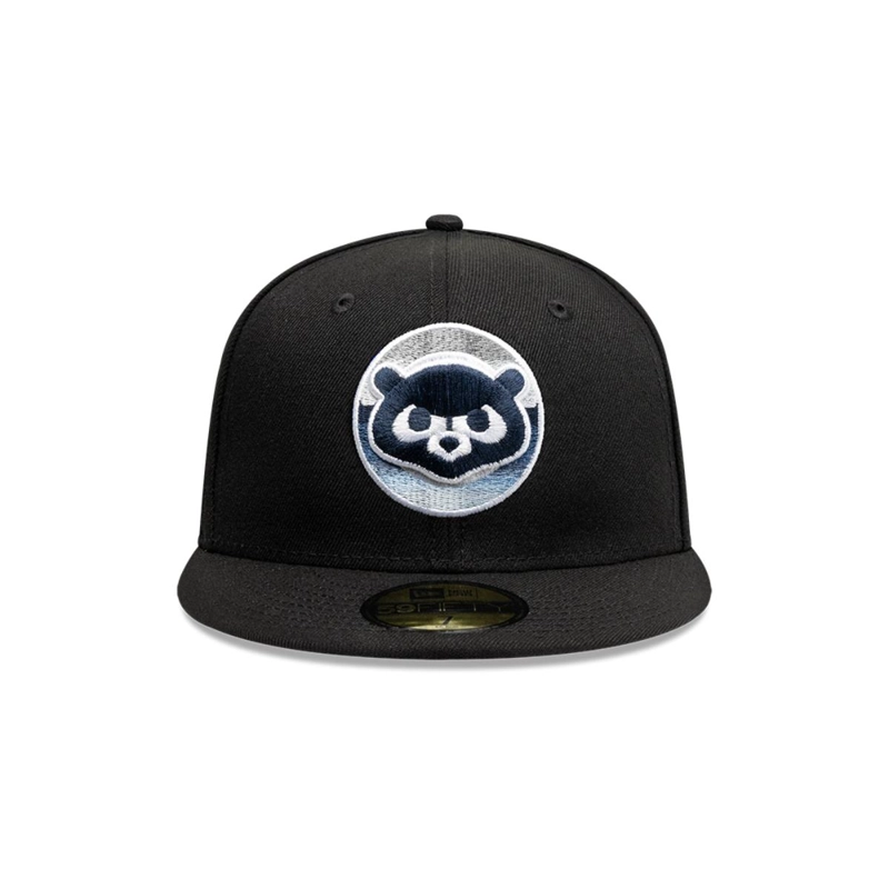 GORRA 59FIFTY  MLB CHICAGO CUBS PACK RACEWAY NEGRO - 3