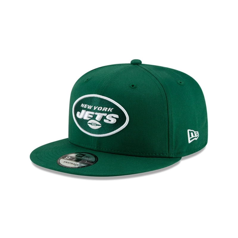 GORRA 9FIFTY NEW YORK JETS NFL  CLASICOS DARK GREEN - 1