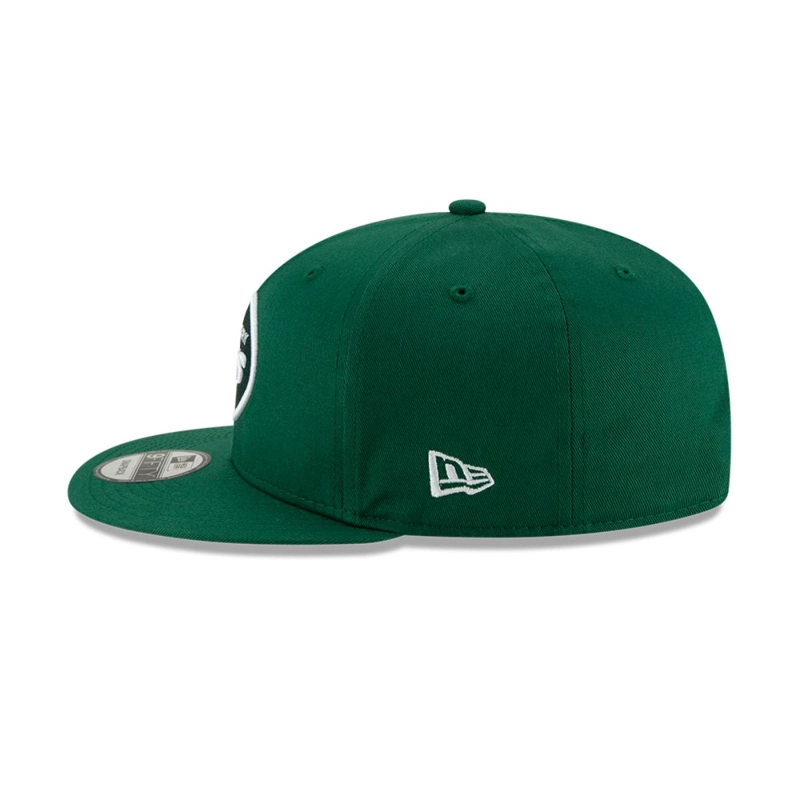 GORRA 9FIFTY NEW YORK JETS NFL  CLASICOS DARK GREEN - 4