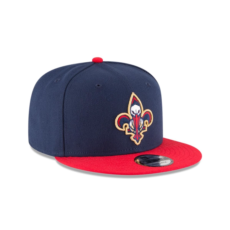 GORRA 9FIFTY NEW ORLEANS PELICANS NBA  CLASICOS DARK BLUE - 2