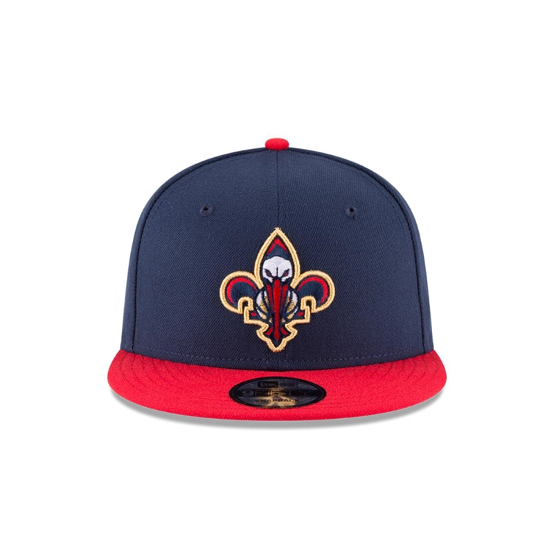 GORRA 9FIFTY NEW ORLEANS PELICANS NBA  CLASICOS DARK BLUE - 3