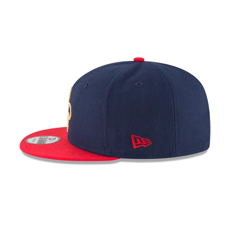 GORRA 9FIFTY NEW ORLEANS PELICANS NBA  CLASICOS DARK BLUE - 4
