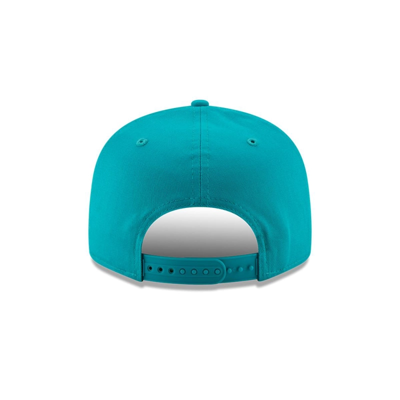 GORRA 9FIFTY MIAMI DOLPHINS NFL  CLASICOS TURQUESA - 6