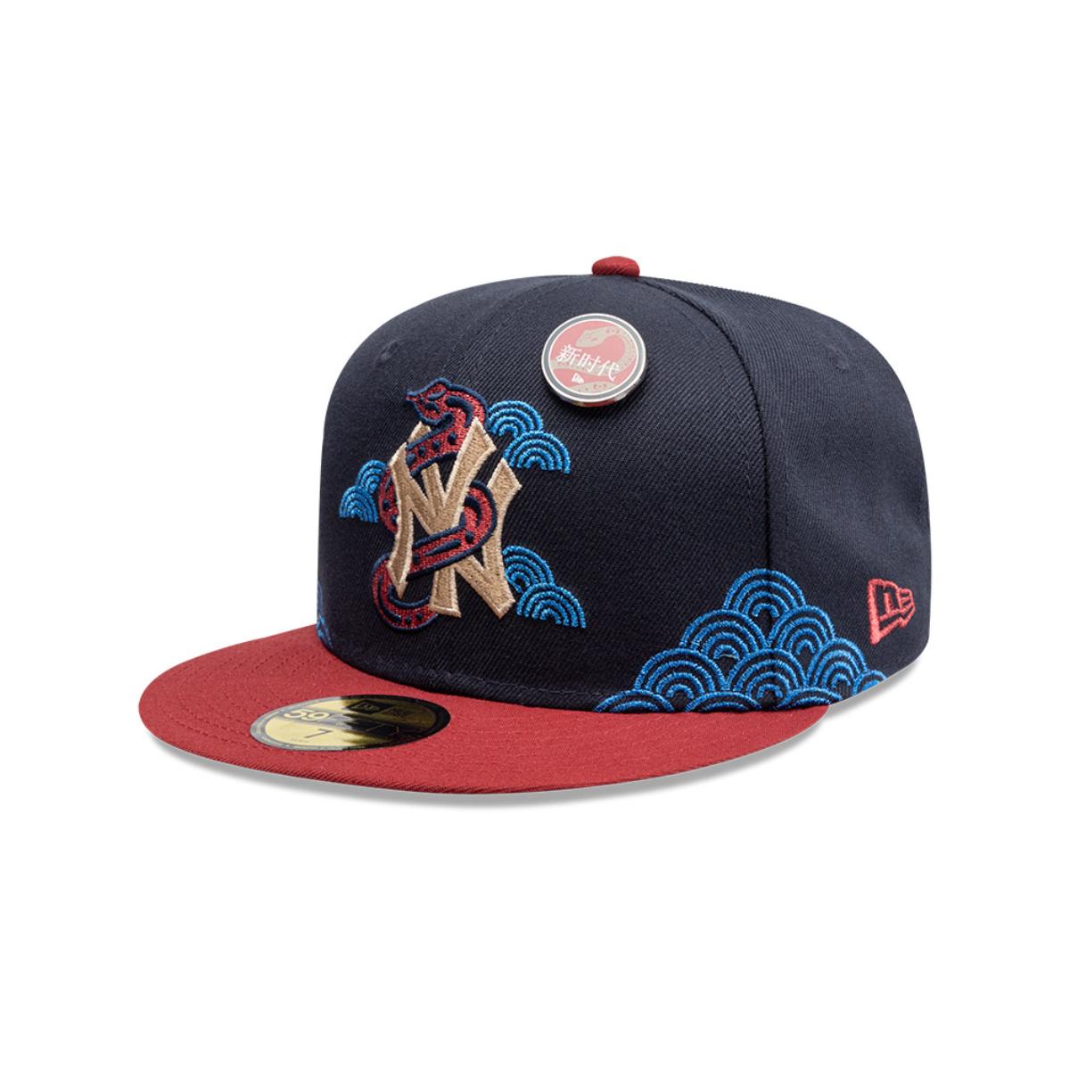 GORRA 59FIFTY NEW YORK YANKEES MLB LUNAR NEW YEAR 2025 AZUL - 1