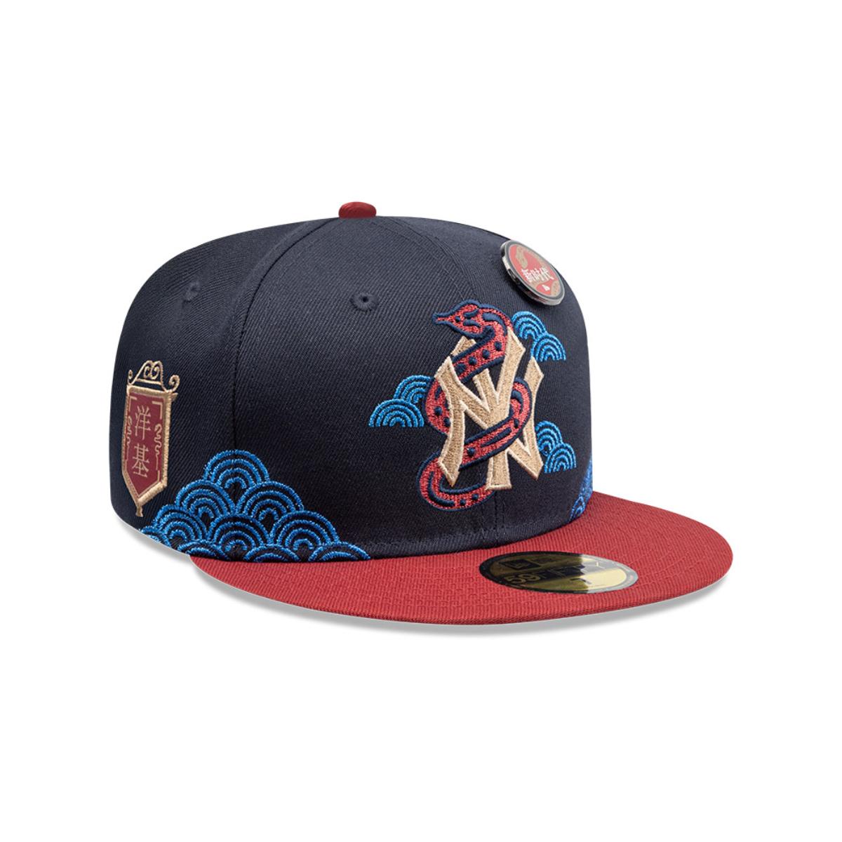 GORRA 59FIFTY NEW YORK YANKEES MLB LUNAR NEW YEAR 2025 AZUL - 2