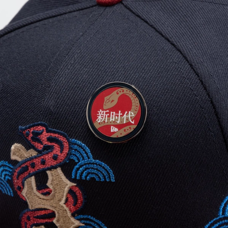 GORRA 59FIFTY BOSTON RED SOX MLB LUNAR NEW YEAR 2025 AZUL - 5