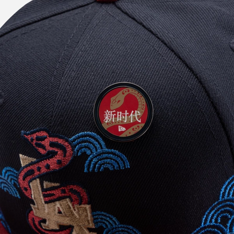 GORRA 59FIFTY LOS ANGELES DODGERS MLB LUNAR NEW YEAR NAVY - 5