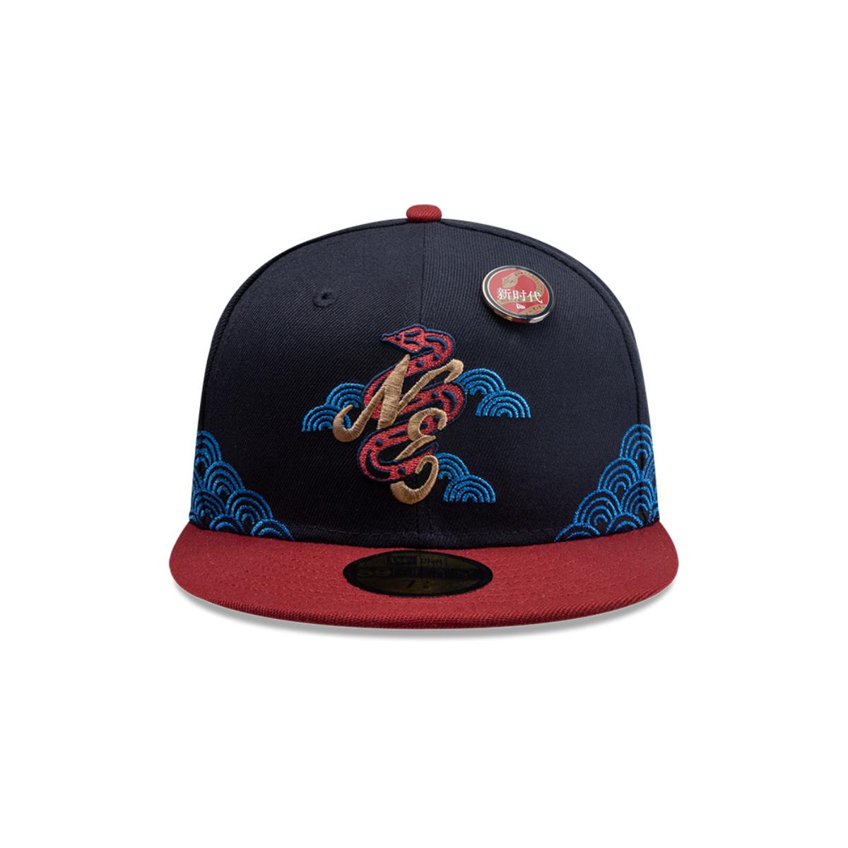 GORRA 59FIFTY NEW ERA LUNAR NEW YEAR 2025 NAVY - 3