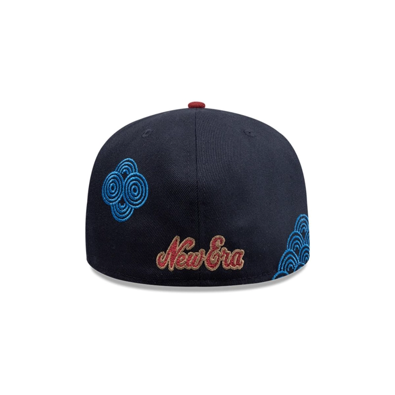 GORRA 59FIFTY NEW ERA LUNAR NEW YEAR 2025 NAVY - 6