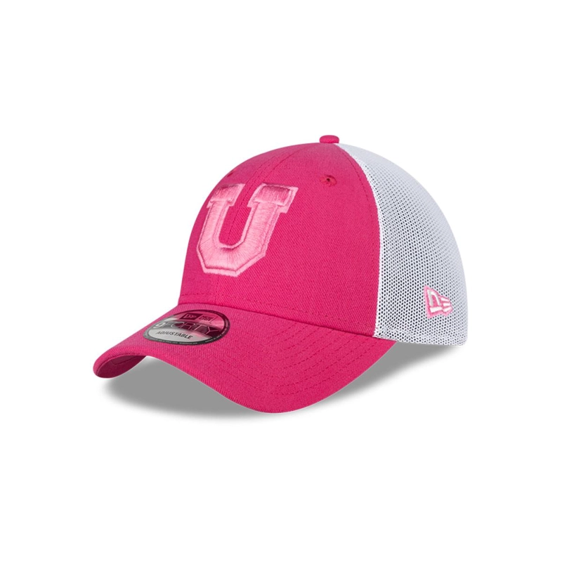 GORRA 9FORTY UNIVERSIDAD DE CHILE FUTBOL ROSADO NEW ERA - 1