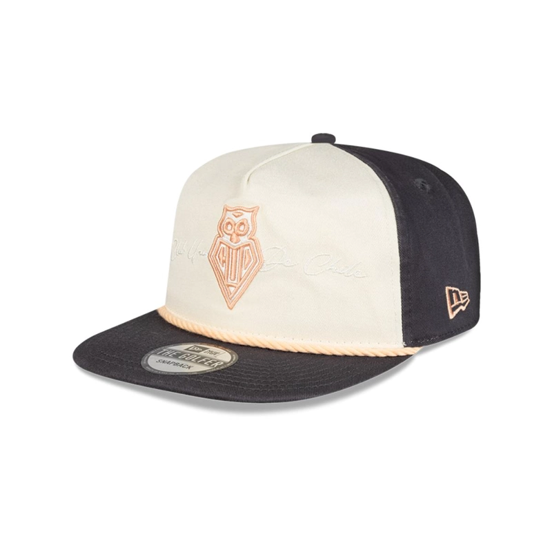 GORRA 59FIFTY UNIVERSIDAD DE CHILE FUTBOL BLACK AND WHITE - 1