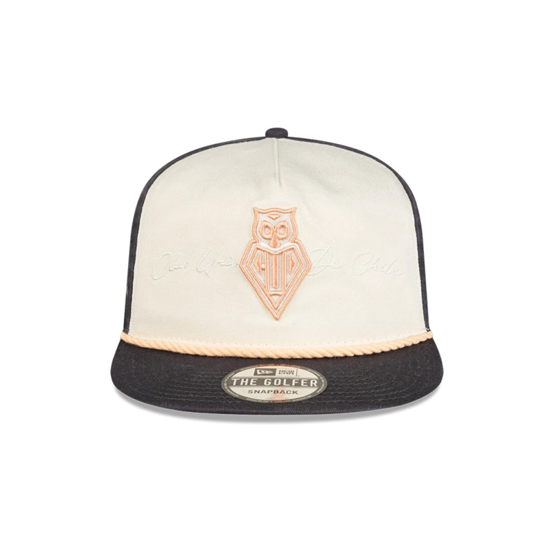 GORRA 59FIFTY UNIVERSIDAD DE CHILE FUTBOL BLACK AND WHITE - 3