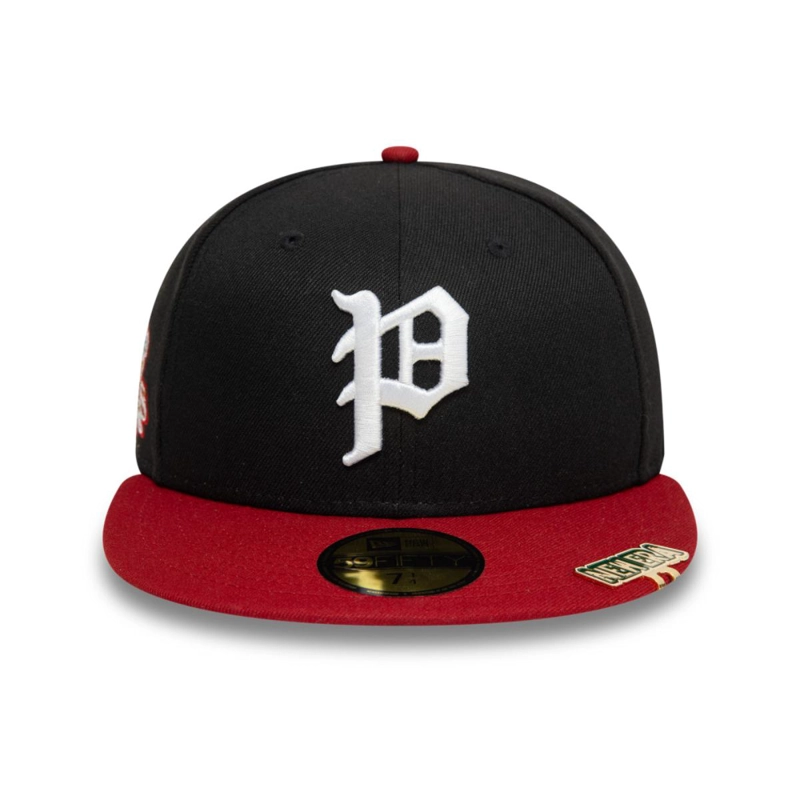 GORRA 59FIFTY PHILADELPHIA PHILLIES MLB VISOR CLIP NEGRO - 3
