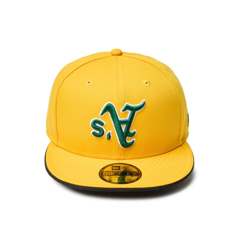 GORRA 59FIFTY OAKLAND ATHLETICS MLB UPSIDE DOWN AMARILLO - 2