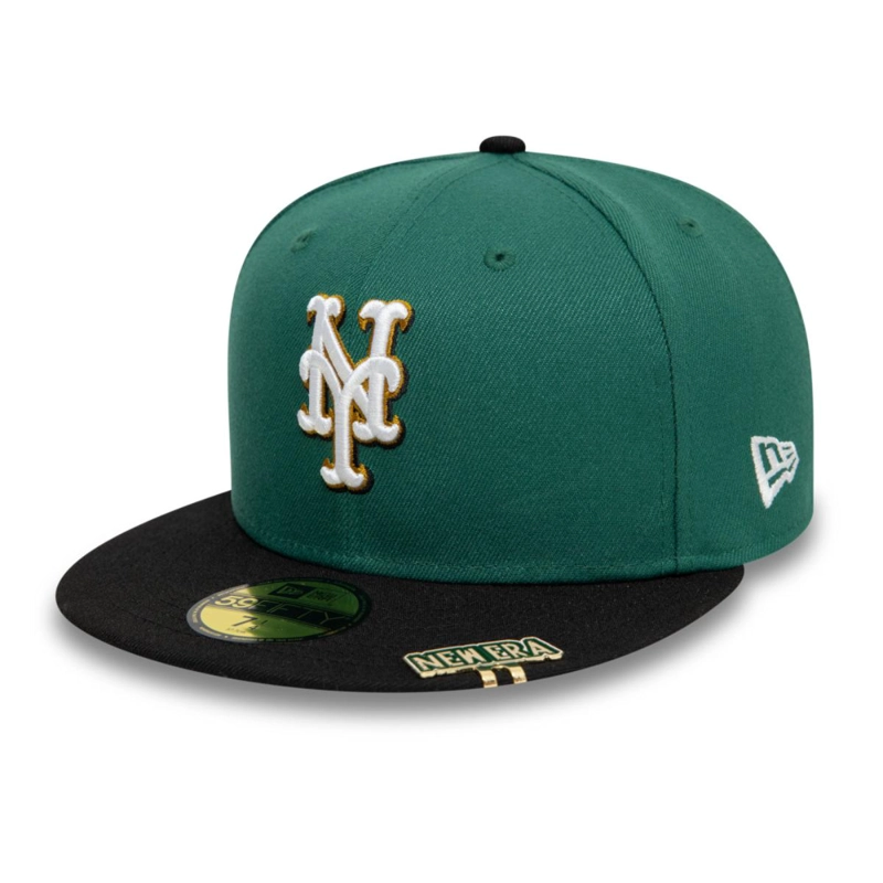 GORRA 59FIFTY NEW YORK METS MLB VISOR CLIP GREEN MED - 2