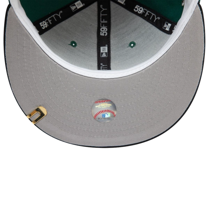 GORRA 59FIFTY NEW YORK METS MLB VISOR CLIP GREEN MED - 5
