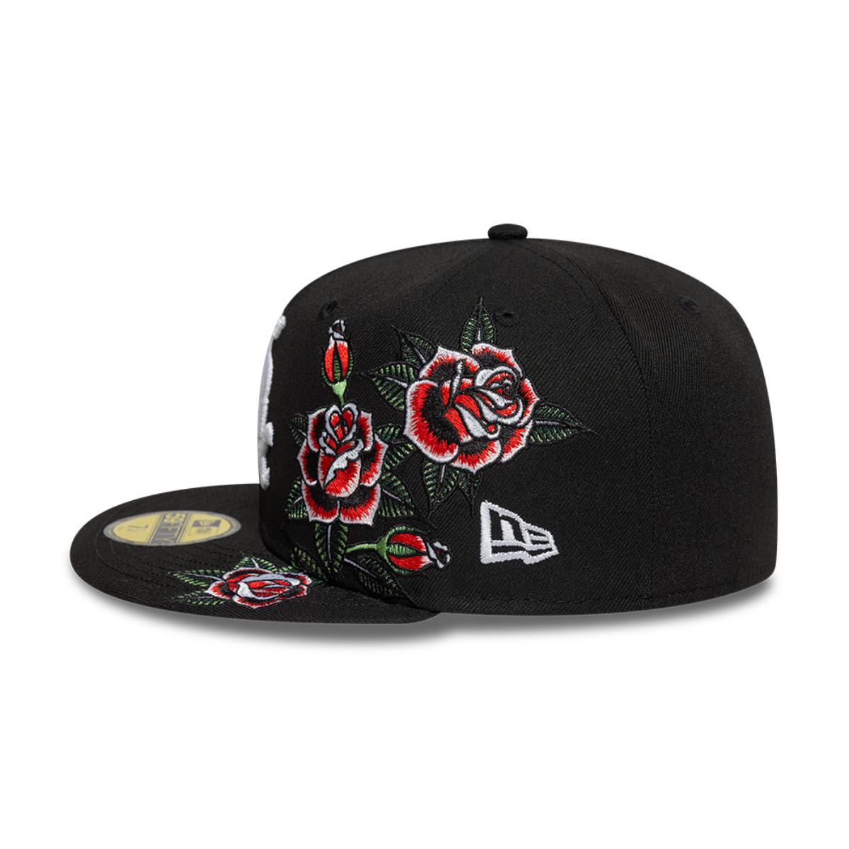 GORRA 59FIFTY CHICAGO WHITE SOX MLB ROSES BLACK - 4