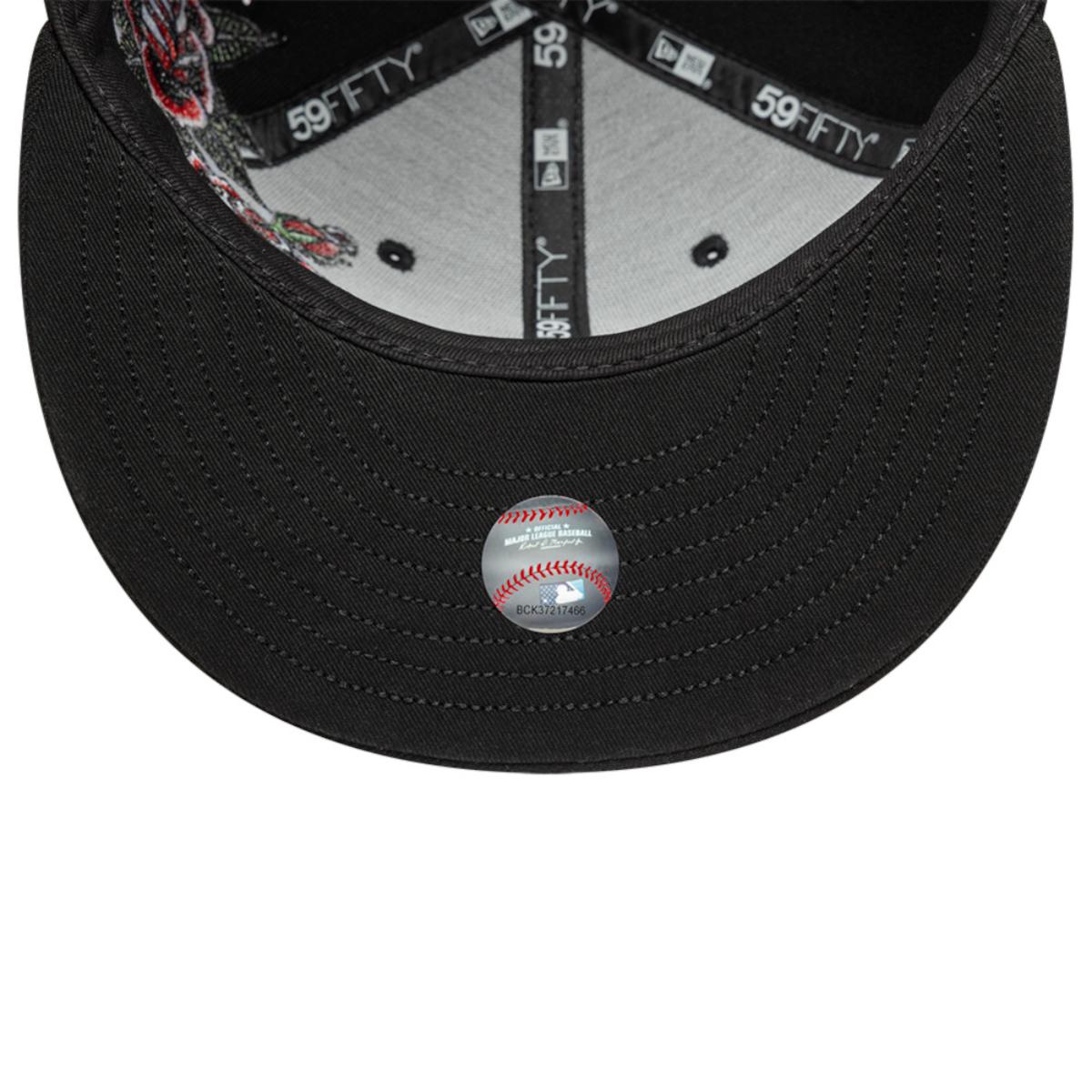 GORRA 59FIFTY CHICAGO WHITE SOX MLB ROSES BLACK - 6