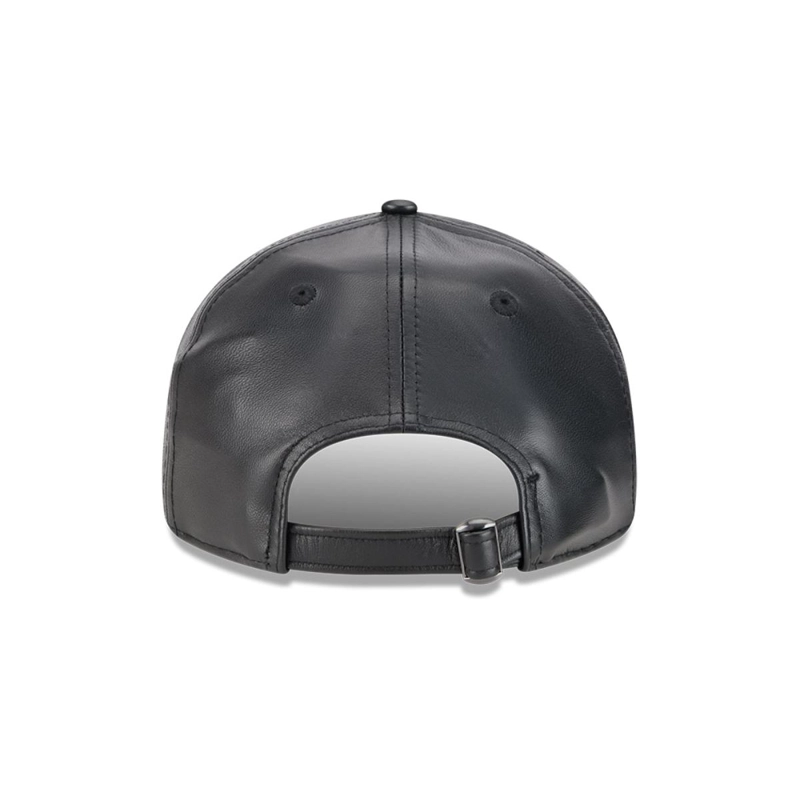 GORRA 9FIFTY MLB OAKLAND ATHLETICS GENUINE LEATHER BLACK - 6
