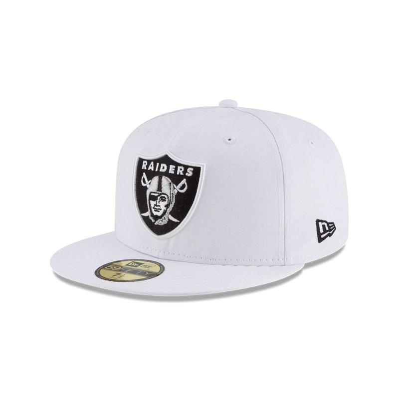 GORRA 59FIFTY LAS VEGAS RAIDERS NFL CLASICOS WHITE - 1