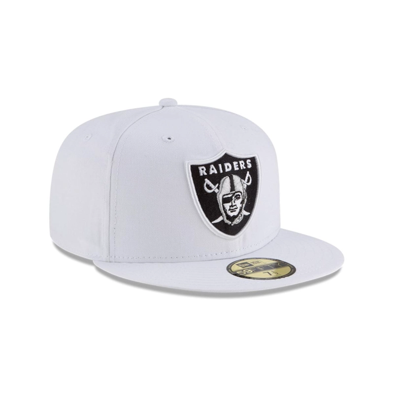 GORRA 59FIFTY LAS VEGAS RAIDERS NFL CLASICOS WHITE - 2