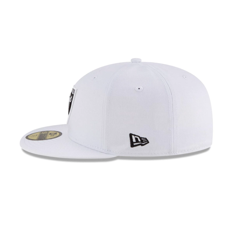 GORRA 59FIFTY LAS VEGAS RAIDERS NFL CLASICOS WHITE - 4